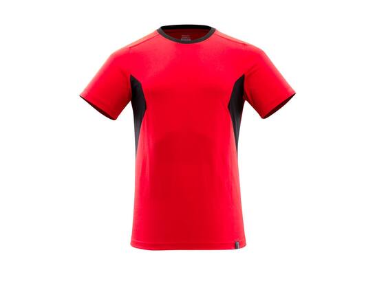 Mascot T-shirt signaalrood/zwart S ONE