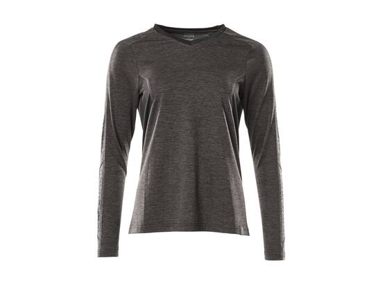 Mascot T-shirt met lange mouwen dames donkerantraciet/zwart L ONE