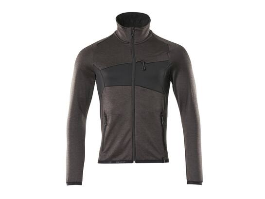 Mascot Fleecetrui met rits donkerantraciet/zwart 2XL