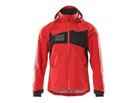 Mascot Shelljack, waterdicht signaalrood/zwart M