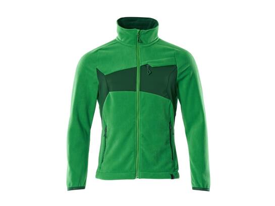 Mascot Fleecetrui met rits helder groen/groen XS
