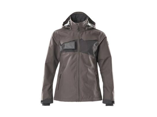 Mascot Shelljack waterdicht dames donkerantraciet/zwart M