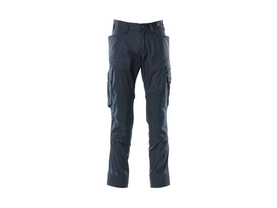 Mascot Werkbroek stretch met kniezakken donkermarine 90C50