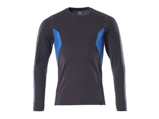 Mascot T-shirt met lange mouwen DONKERMARINE/HELDER BLAUW 2XL ONE