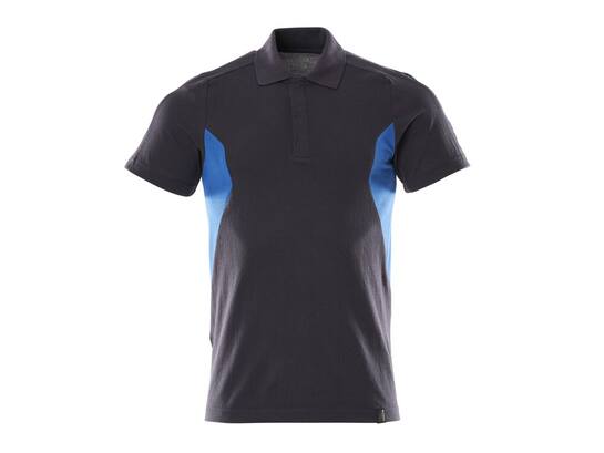 MASCOT Poloshirt DONKERMARINE/HELDER BLAUW M ONE