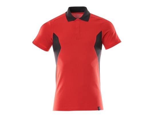 Mascot Poloshirt signaalrood/zwart 2XLONE