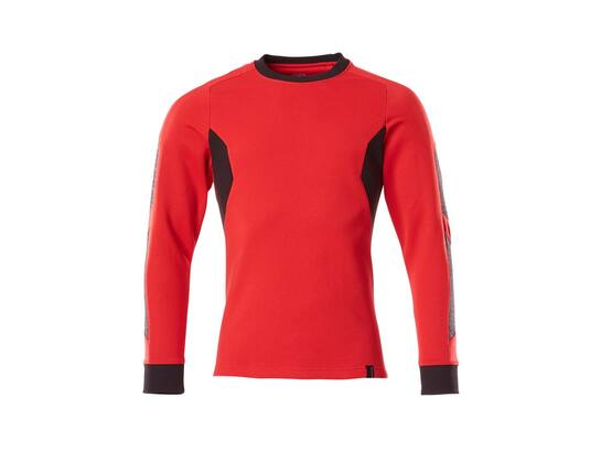 Mascot Sweatshirt signaalrood/zwart 2XLONE