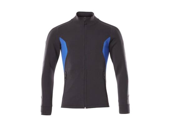 Mascot Sweatshirt met rits marine/zwart M ONE