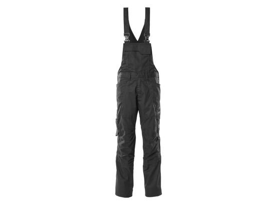 MASCOT Amerikaanse overall stretch met kniezakk ZWART 82C52