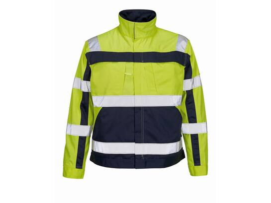 Mascot Cameta werkjack geel/marine S