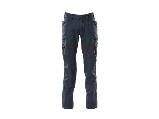 MASCOT Werkbroek stretch panelen met dijbeenzak DONKERMARINE 82C47