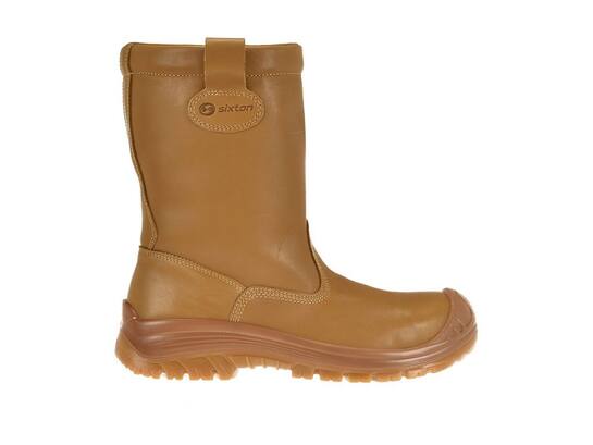 SIXTON PEAK Veiligheidslaars hoog beige S3 ongevoerd MONTANA 41