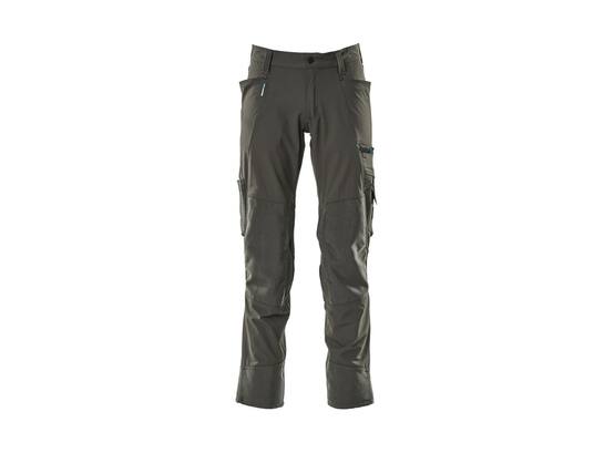 Mascot Werkbroek stretch met kniezakken donker antraciet 90C47
