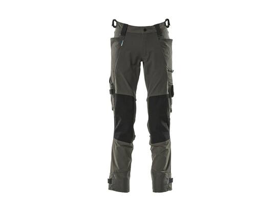 Mascot Werkbroek stretch met cordura kniezakken donker antraciet 90C47