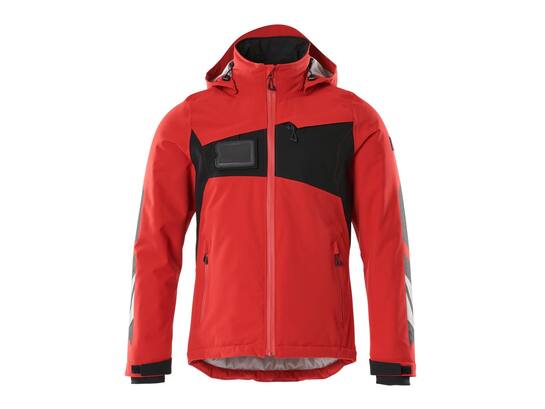 MASCOT Winterjack met climascot SIGNAALROOD/ZWART S