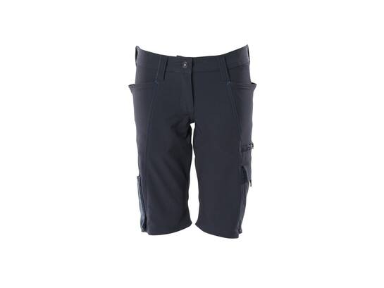 MASCOT Korte werkbroek stretch dames DONKERMARINE C56
