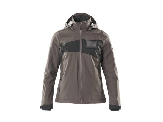 Mascot Winterjack met climascot dames donkerantraciet/zwart 3XL