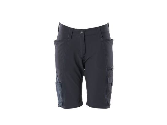 MASCOT Korte werkbroek stretch dames DONKERMARINE C36