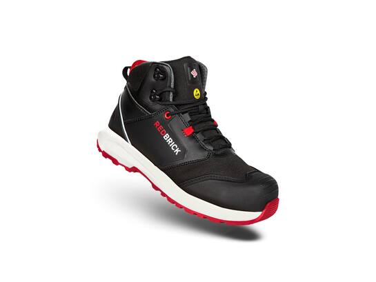 Redbrick Veiligheidsschoen hoog S3 zwart Pulse Overnose High 42