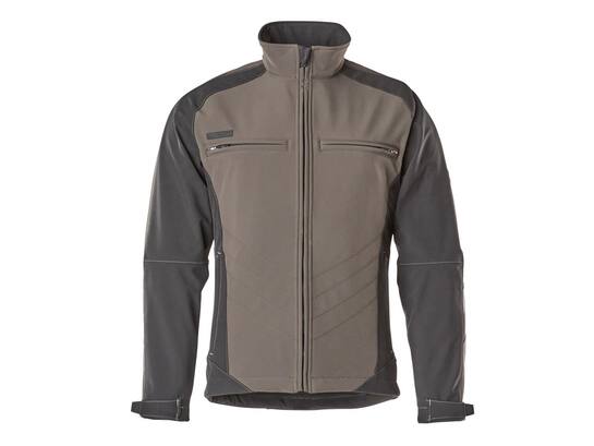 MASCOT Dresden softshell stretchjack D.ANTRACIET/ZWART S