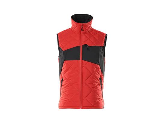 Mascot Winterbodywarmer met climascot signaalrood/zwart M