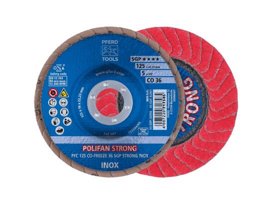 Pferd Lamellenschijf INOX PFC 125 CO 36 SGP-STRONG-FREEZE 125MM