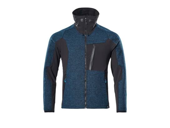 Mascot Gebreide vest met rits donkerpetrol/zwart 3XL