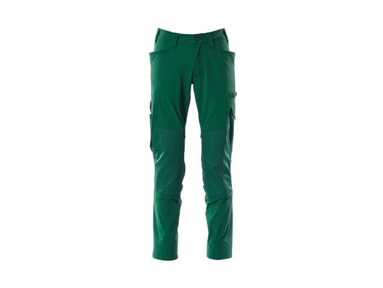 Mascot Werkbroek stretch met kniezakken groen 90C54