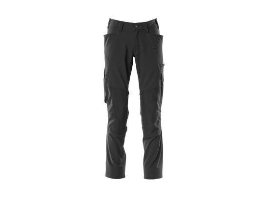 Mascot Werkbroek stretch met kniezakken zwart 82C42
