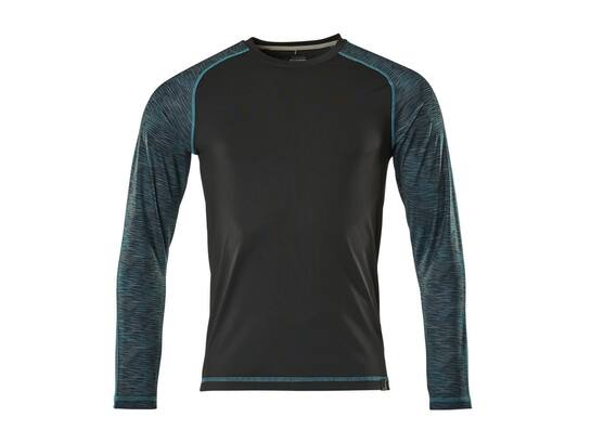 MASCOT T-shirt lange mouwen ZWART L