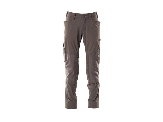 Mascot Werkbroek stretch met kniezakken donkerantraciet 90C50