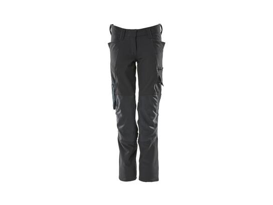 Mascot Werkbroek stretch met kniezakken dames donkermarine 82C56