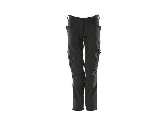 Mascot Werkbroek stretch met kniezakken dames zwart 82C42