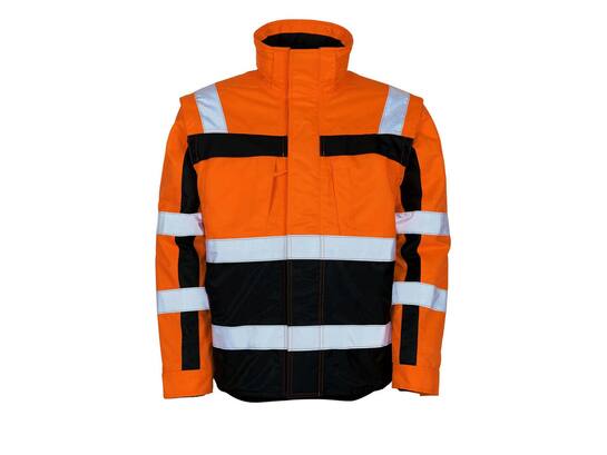 MASCOT Loreto pilotjack ORANJE/MARINE M