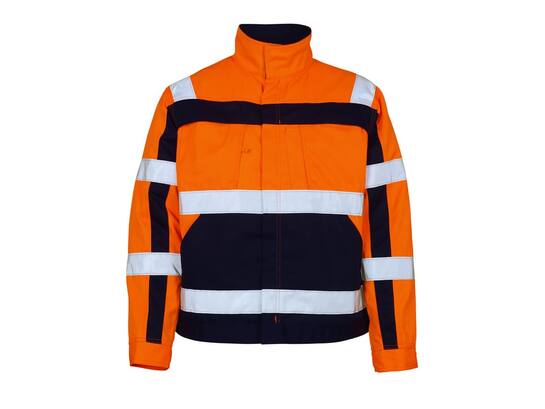 MASCOT Cameta jack ORANJE/MARINE 4XL