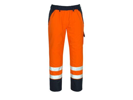 MASCOT Linz outer werkbroek ORANJE/MARINE 3XL