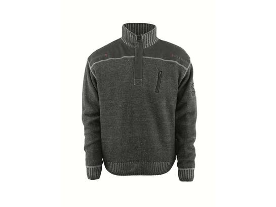 MASCOT Naxos knitted pullover LICHT ANTRACIET S