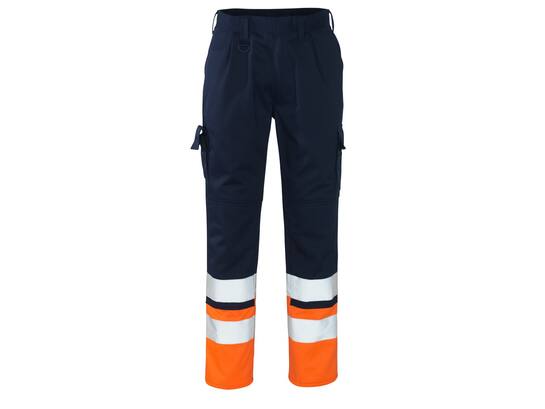 MASCOT Patos werkbroek MARINE/ORANJE 82C45