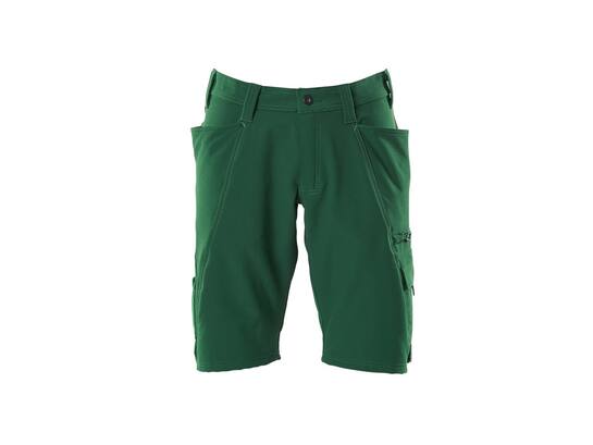 MASCOT Korte werkbroek stretch GROEN C51