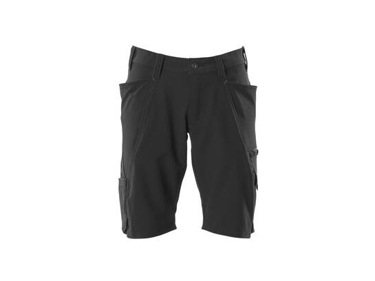 MASCOT Korte werkbroek stretch ZWART C54