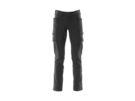 MASCOT Werkbroek stretch met dijbeenzakken ZWART 90C52