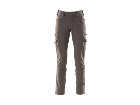MASCOT Werkbroek stretch met dijbeenzakken DONKERANTRACIET 76C52