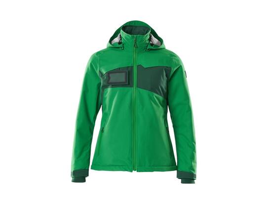 Mascot Winterjack met climascot dames helder groen/groen M