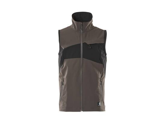 Mascot Bodywarmer stretch donkerantraciet/zwart 4XL