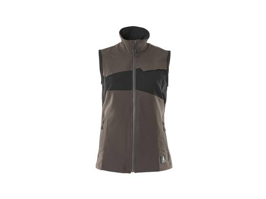 Mascot Bodywarmer stretch dames donkerantraciet/zwart 2XL