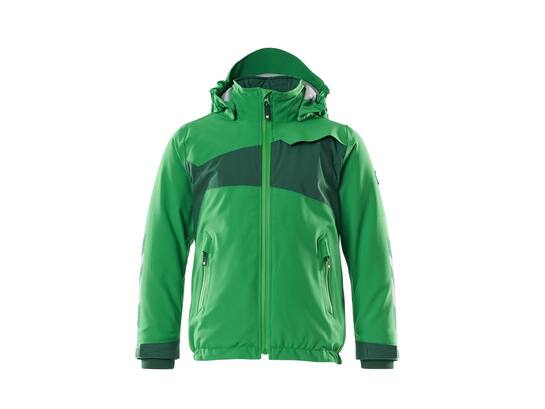 Mascot Winterjack climascot kinderen helder groen/groen 128
