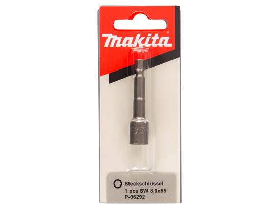 Makita Dopsleutel 1/4'' 8X55