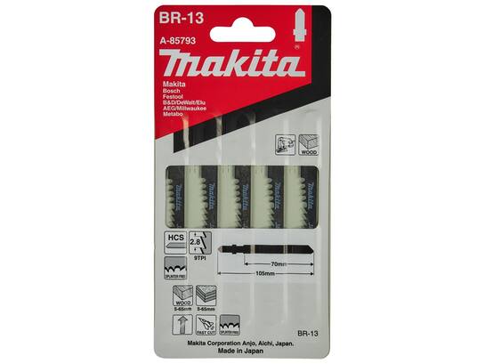 MAKITA Decoupeerzaagblad HOUT 70MM