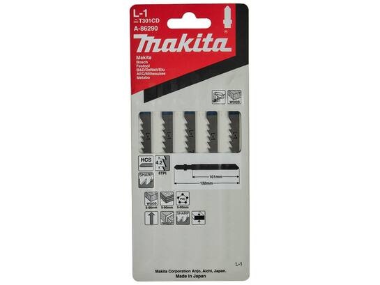 MAKITA Decoupeerzaagblad HOUT 101MM