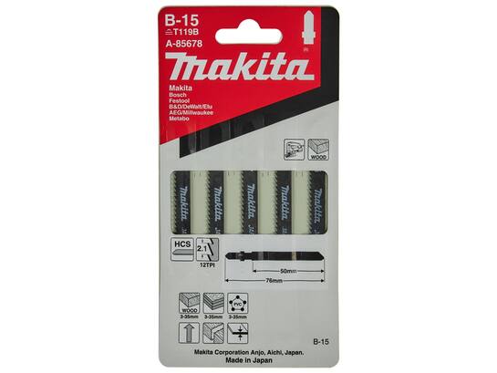 MAKITA Decoupeerzaagblad HOUT 50MM